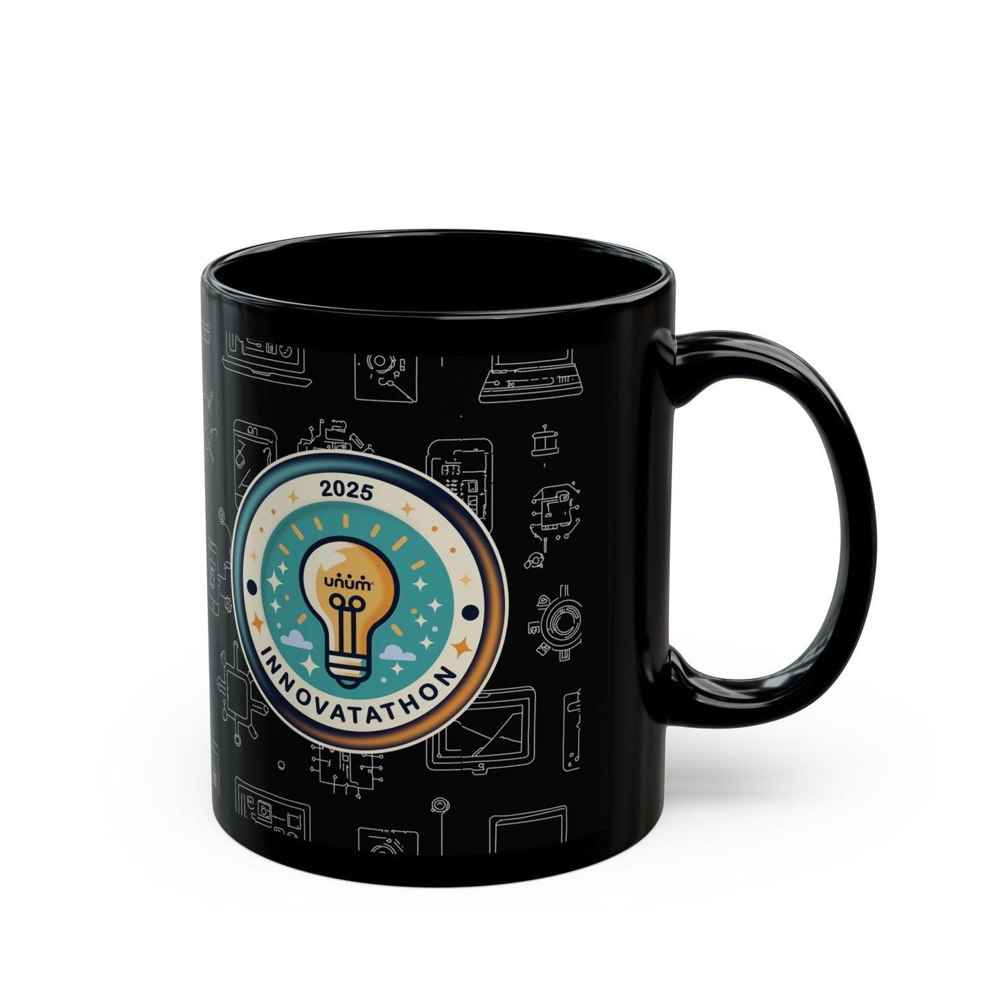 Innovative Design Coffee Mug for Creatives - 11oz