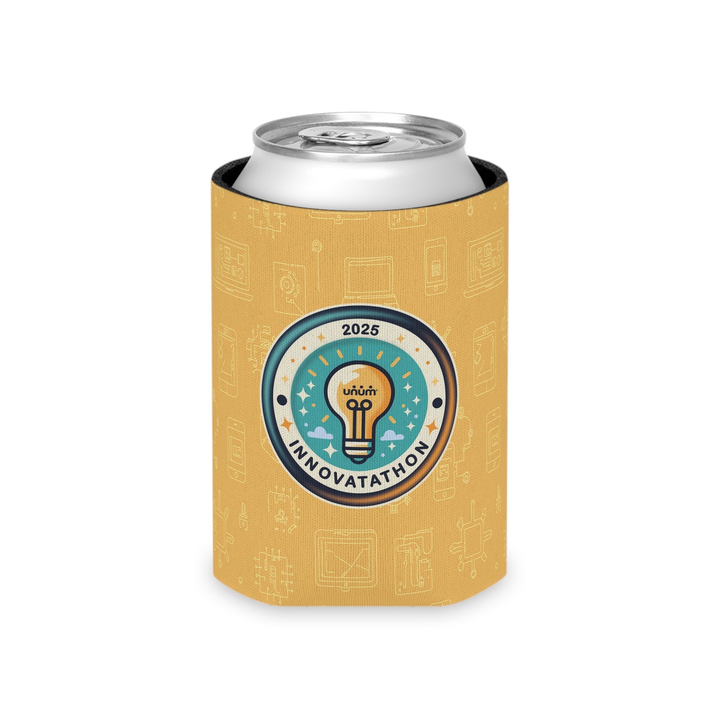 Custom Innovathon 2025 Can Cooler | Fun Drink Insulator for Events