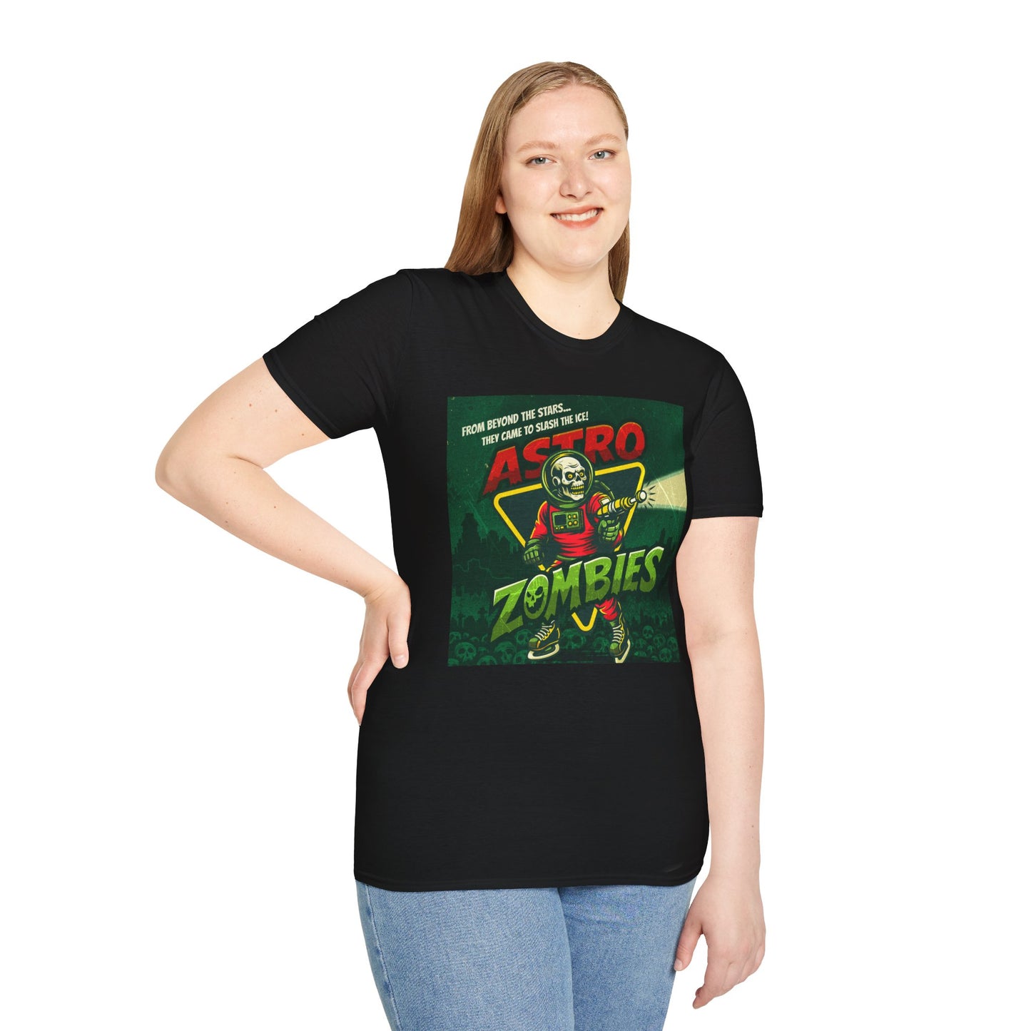 Astro Zombies Unisex 1950s horror poster Graphic T-Shirt