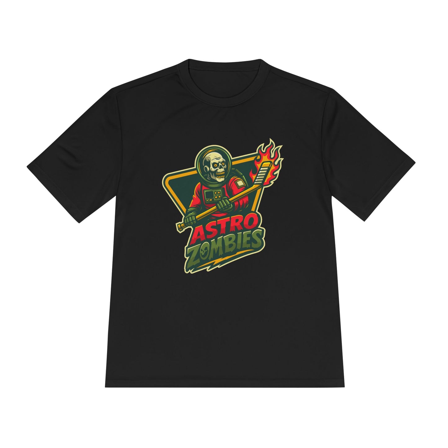 Astro Zombies Moisture Wicking Tee sports Tshirt