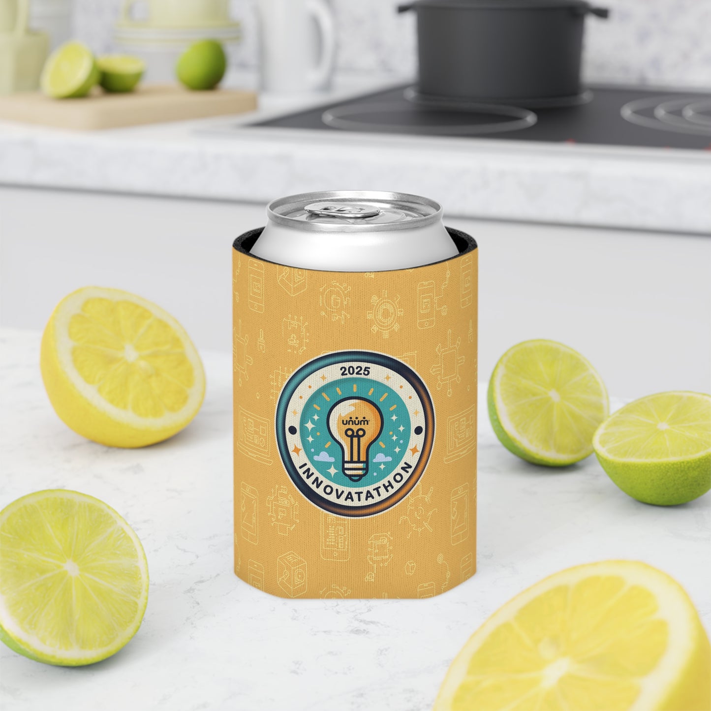 Custom Innovathon 2025 Can Cooler | Fun Drink Insulator for Events