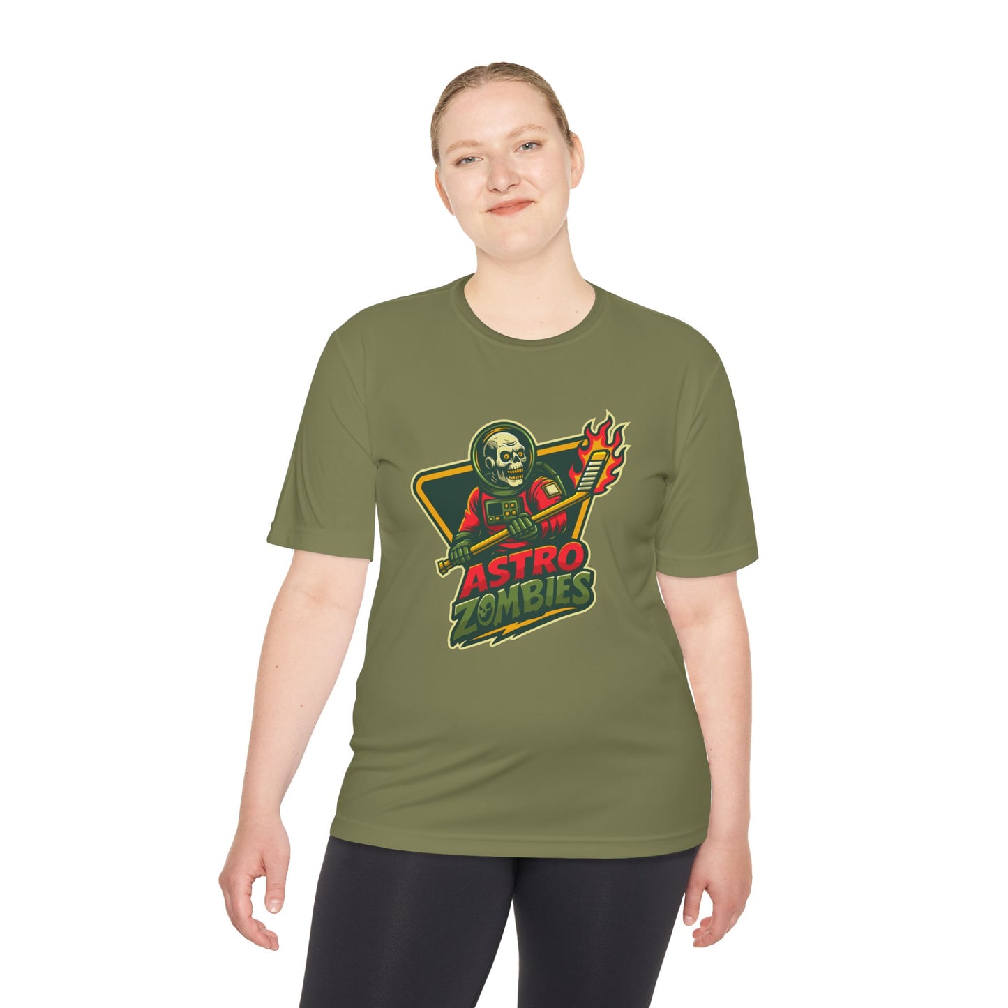 Astro Zombies Moisture Wicking Tee sports Tshirt