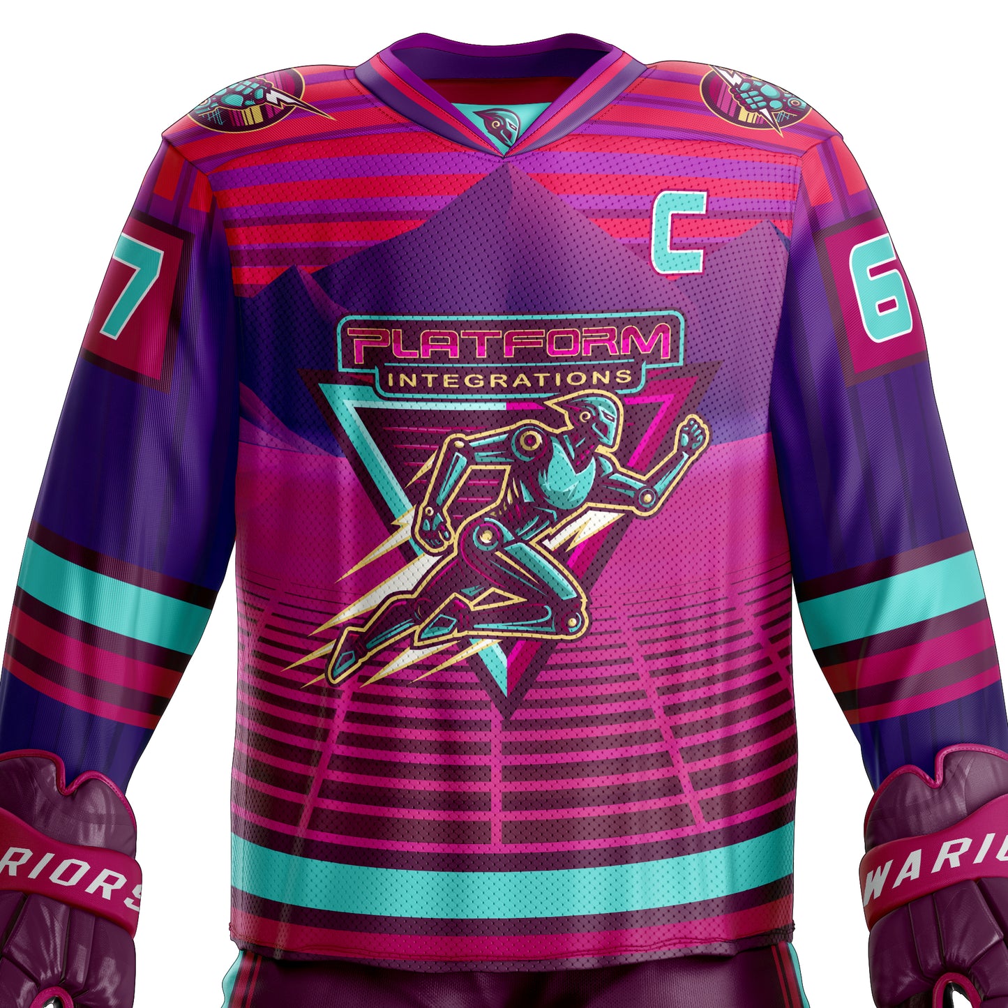 Platform Integrations Custom Hockey Jersey