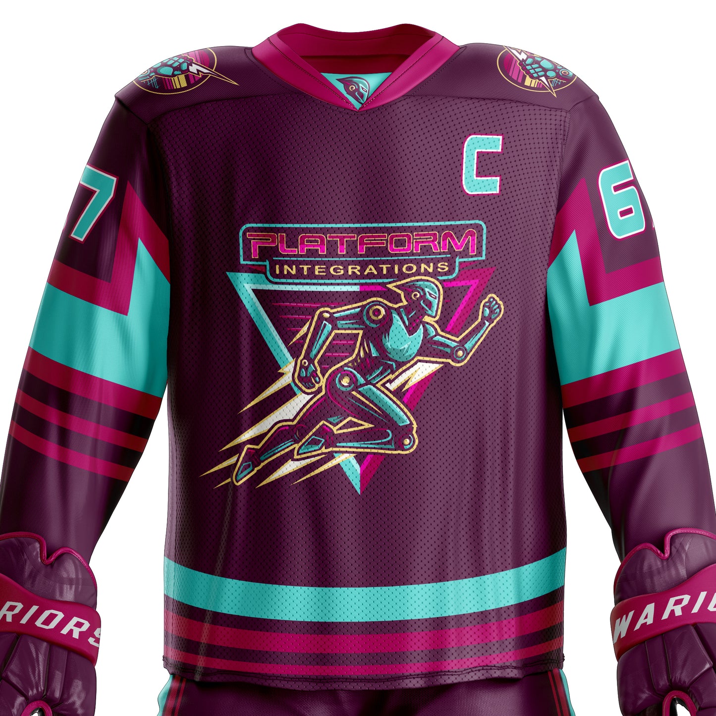 Platform Integrations Custom Hockey Jersey