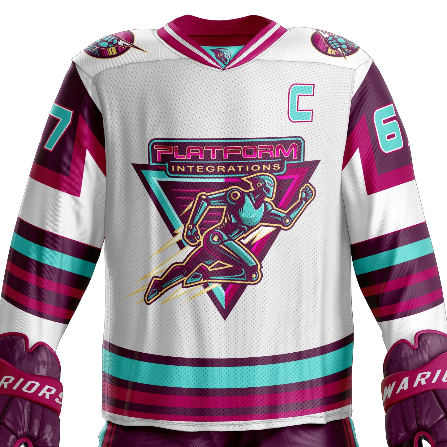 Platform Integrations Custom Hockey Jersey