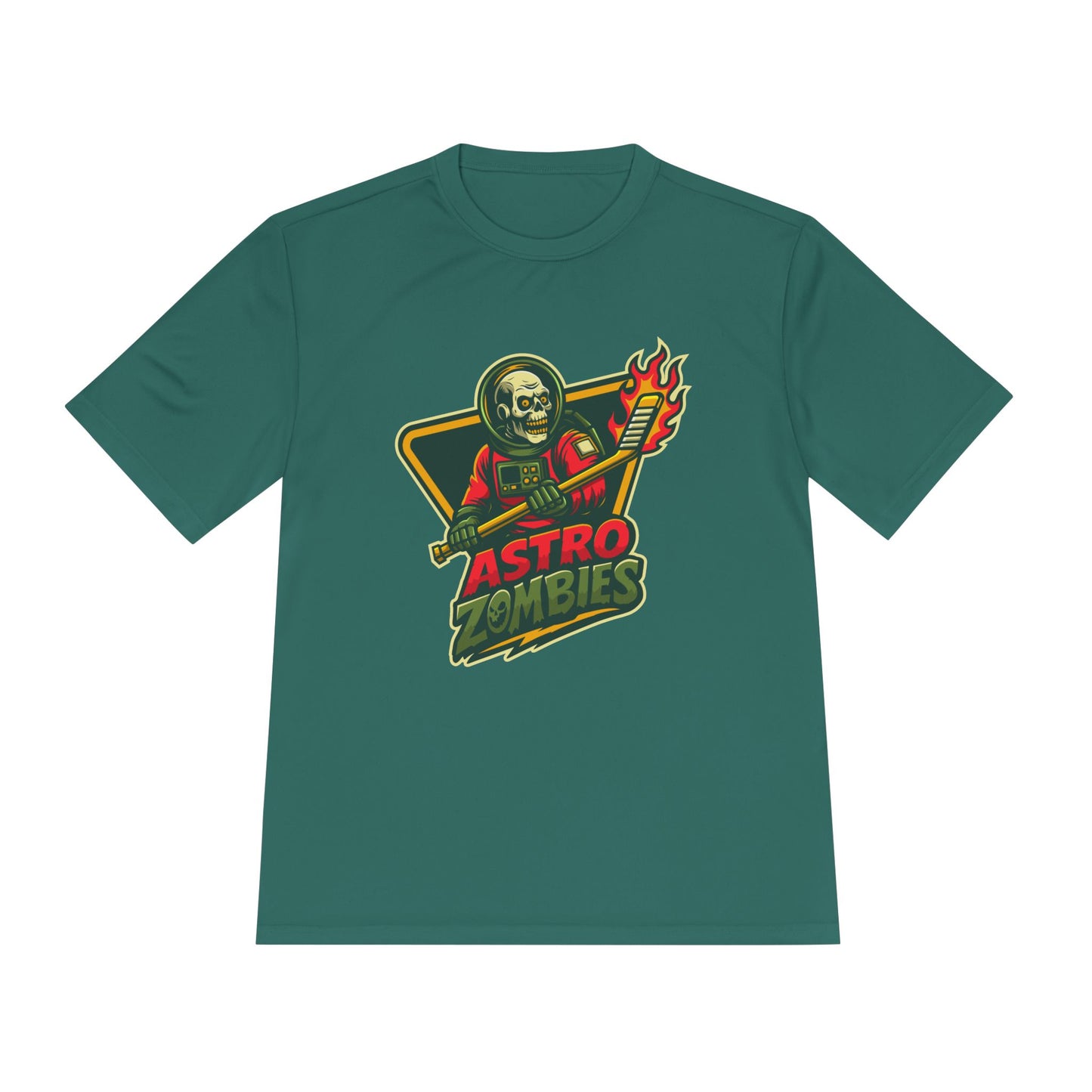 Astro Zombies Moisture Wicking Tee  sports Tshirt
