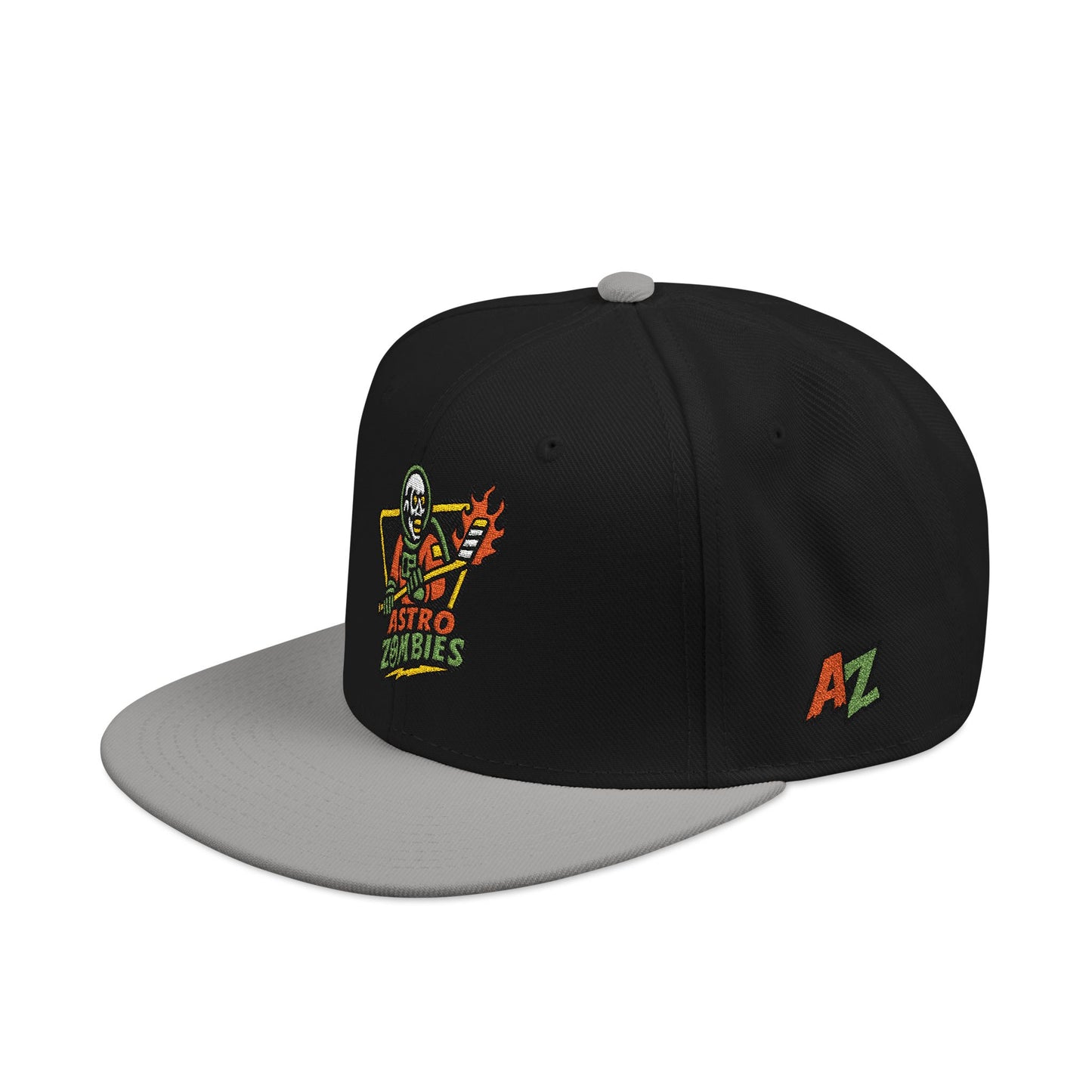 Astro Zombies Snapback Hat, Vintage Style Cap, Embroidered Baseball Hat