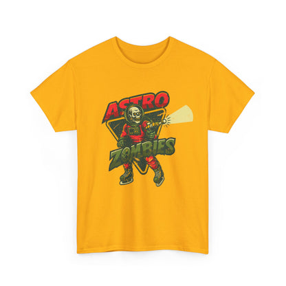 Astro Zombies Distressed Graphic Tee - Heavy Cotton T-Shirt