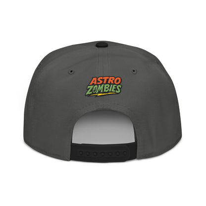 Astro Zombies Snapback Hat, Vintage Style Cap, Embroidered Baseball Hat