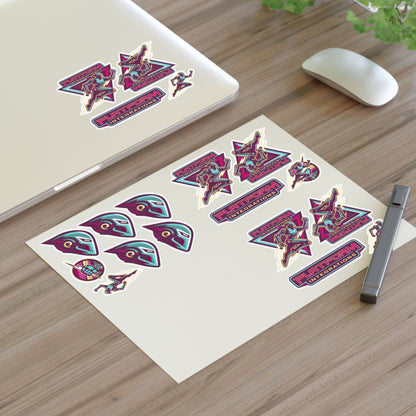 Platform Integrations Vibrant Sticker Sheets