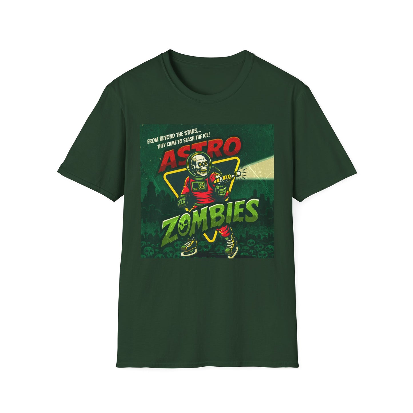 Astro Zombies Unisex 1950s horror poster Graphic T-Shirt