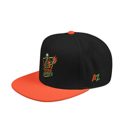 Astro Zombies Snapback Hat, Vintage Style Cap, Embroidered Baseball Hat
