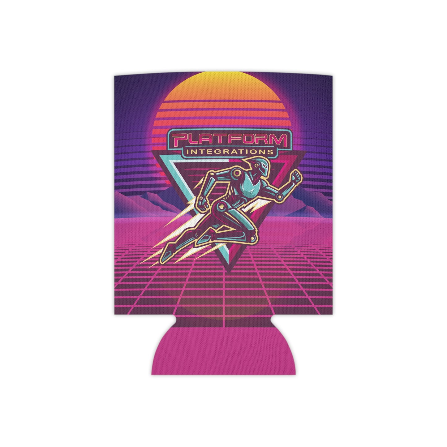 Retro Futuristic Can Cooler - Platform Integrations Design