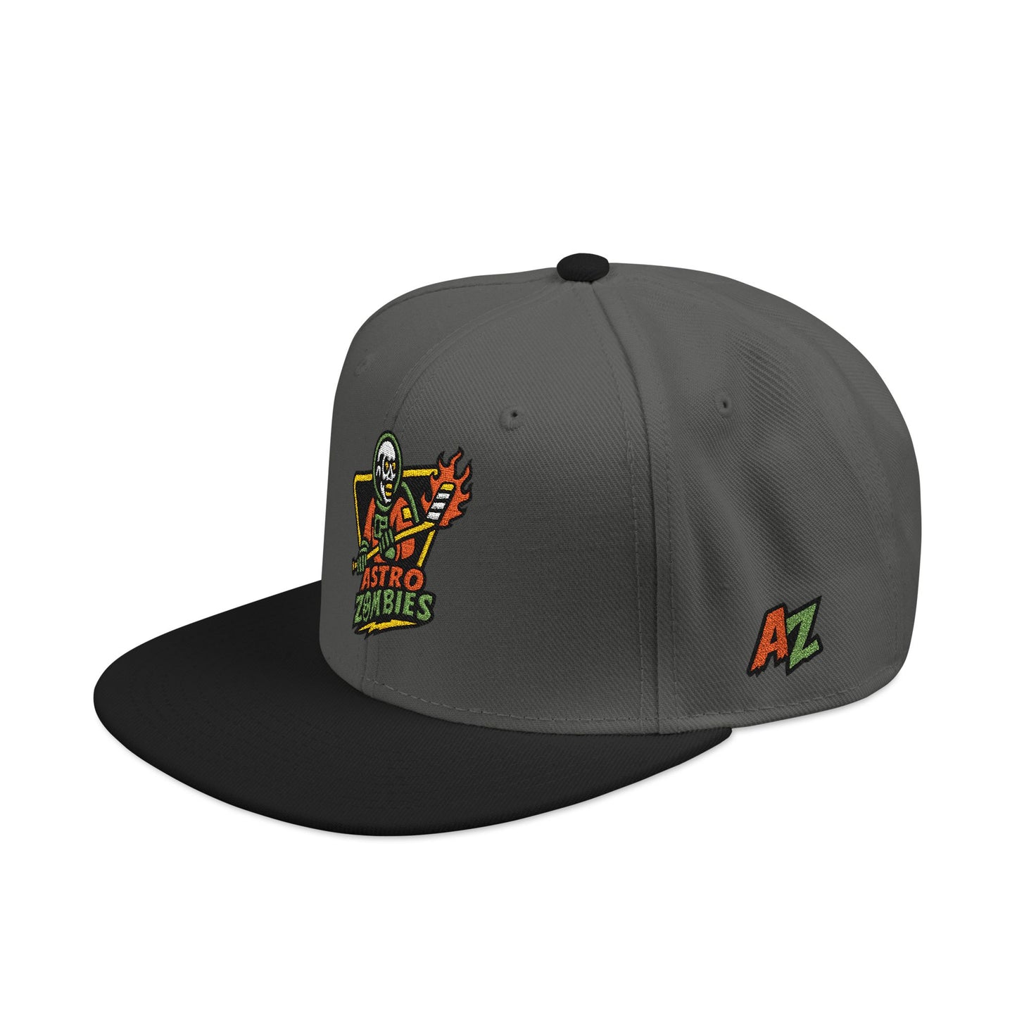 Astro Zombies Snapback Hat, Vintage Style Cap, Embroidered Baseball Hat