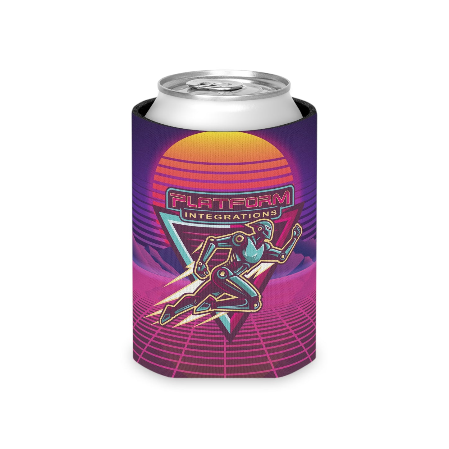 Retro Futuristic Can Cooler - Platform Integrations Design