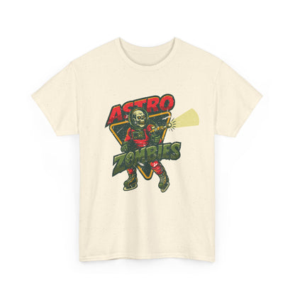 Astro Zombies Distressed Graphic Tee - Heavy Cotton T-Shirt