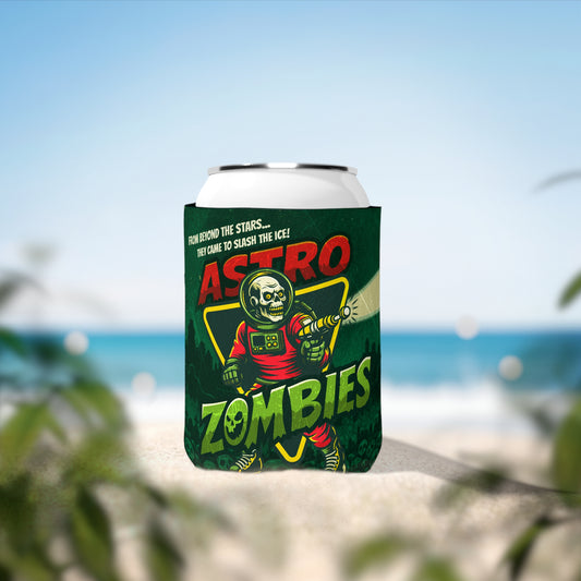 Astro Zombies Can Cooler Coozie