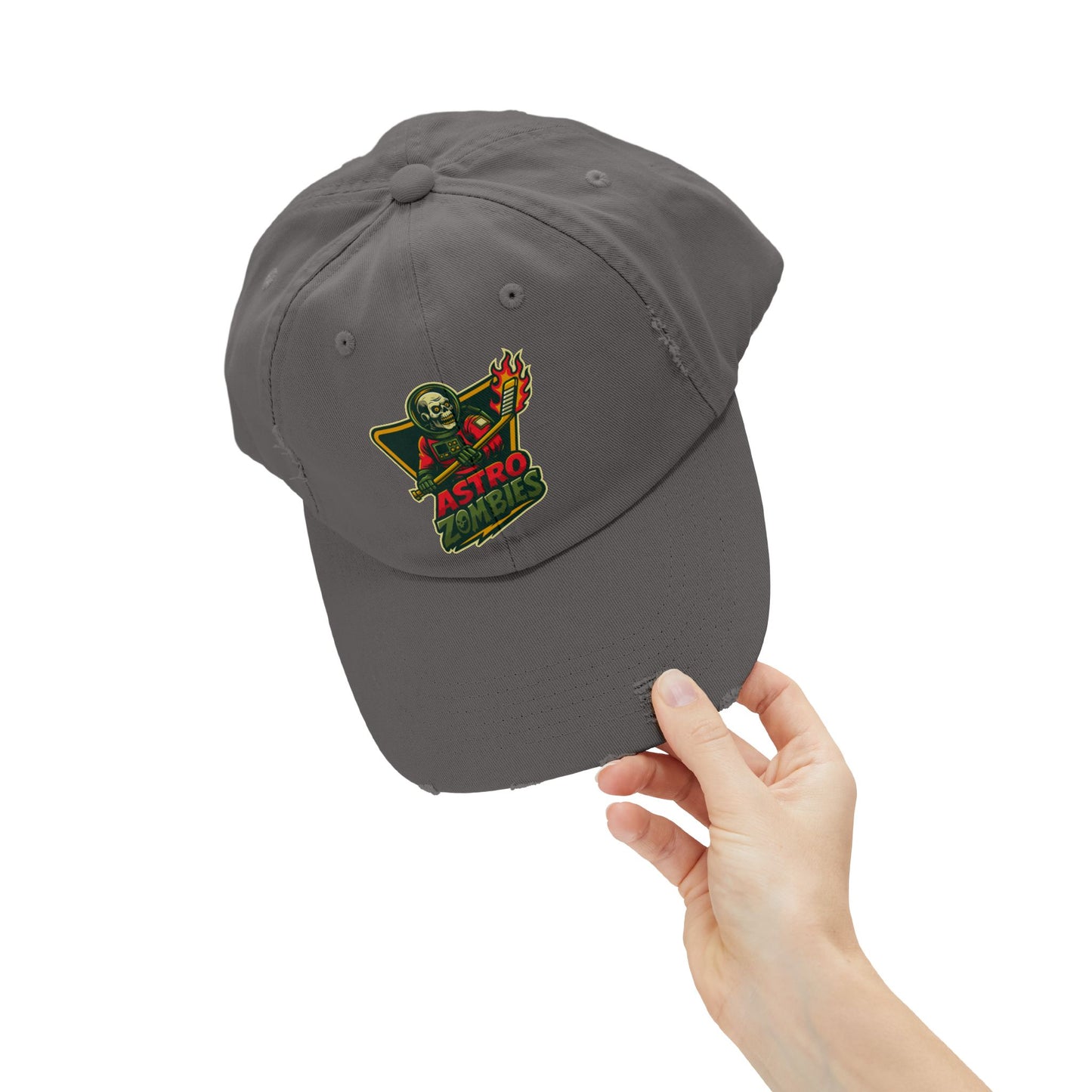 Astro Zombies Unisex Distressed Cap
