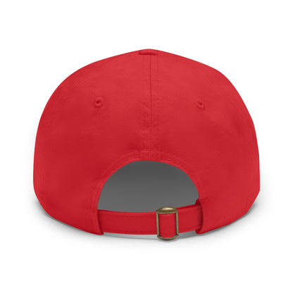 Patriot Eagle Hat on Leather Patch