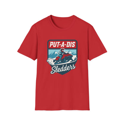 Put-A-Dis Sledders T-Shirt — Vintage Snowmobile Graphic Tee