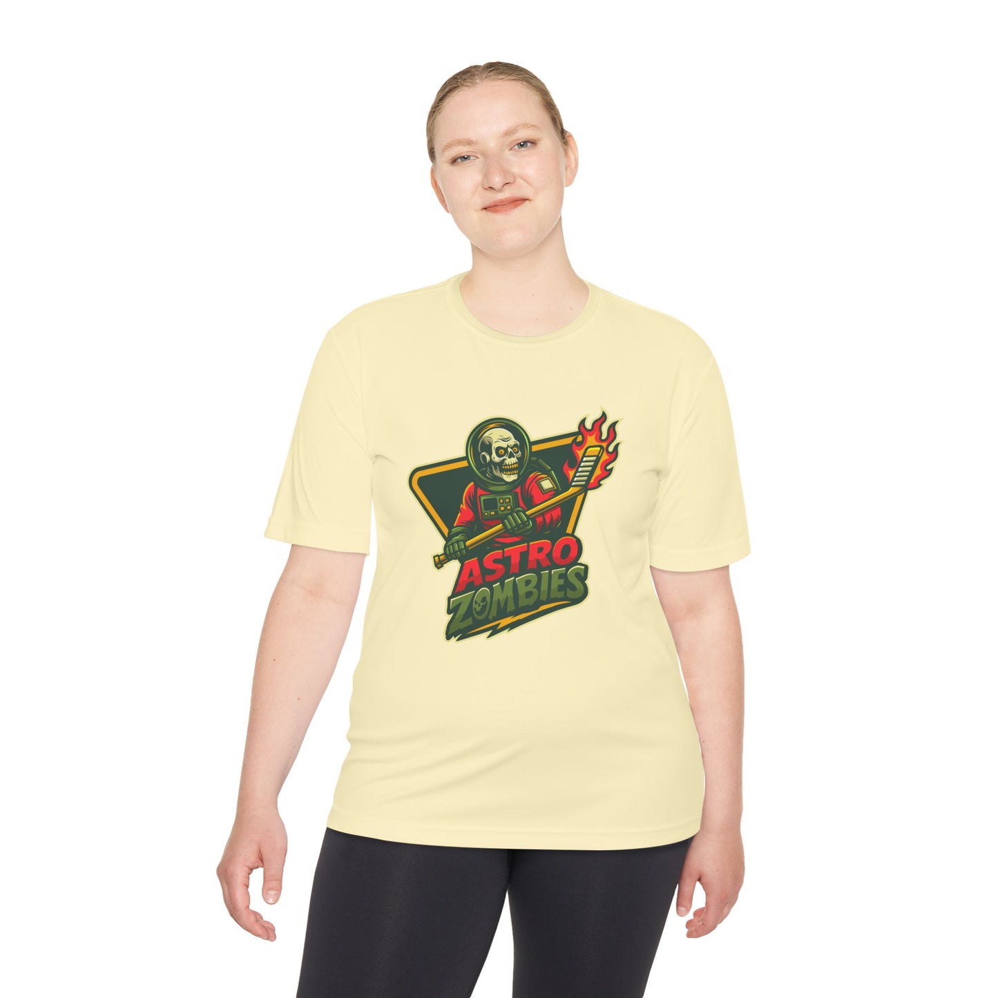 Astro Zombies Moisture Wicking Tee  sports Tshirt
