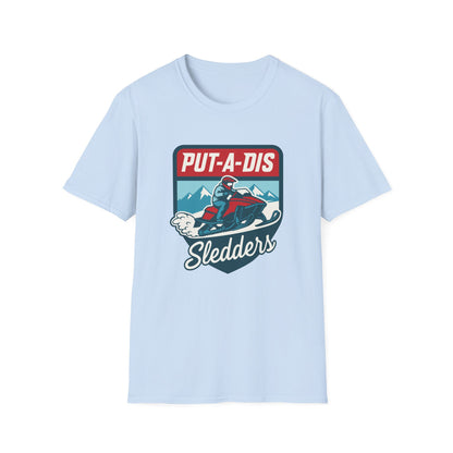 Put-A-Dis Sledders T-Shirt — Vintage Snowmobile Graphic Tee