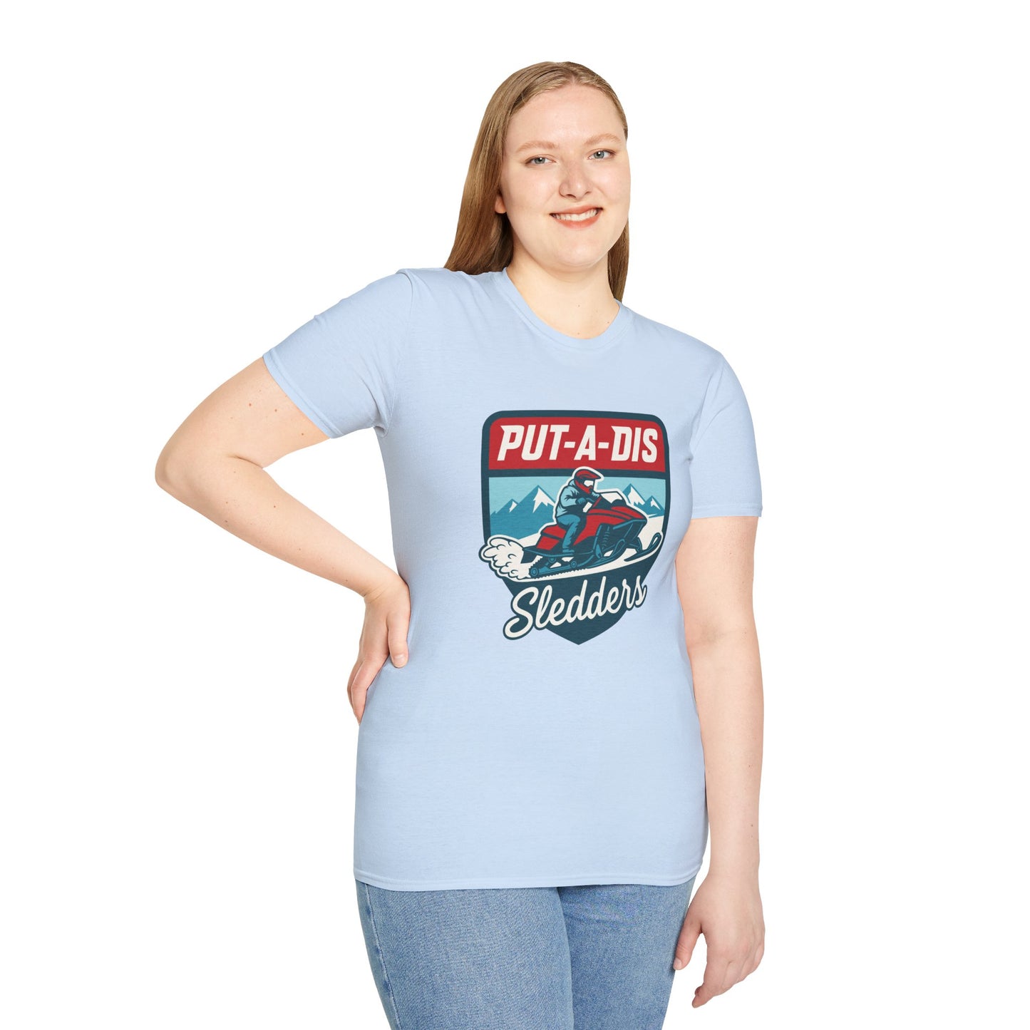 Put-A-Dis Sledders T-Shirt — Vintage Snowmobile Graphic Tee