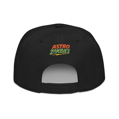 Astro Zombies Snapback Hat, Vintage Style Cap, Embroidered Baseball Hat