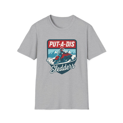 Put-A-Dis Sledders T-Shirt — Vintage Snowmobile Graphic Tee