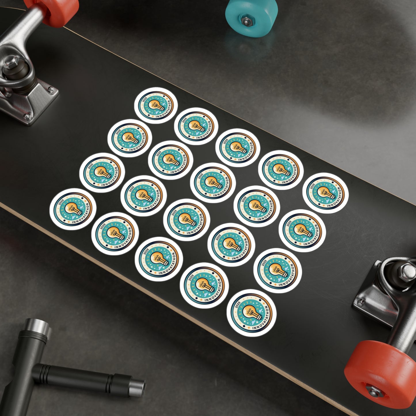 20 Stickers Per Sheet Innovatathon 2025 Vinyl Decals