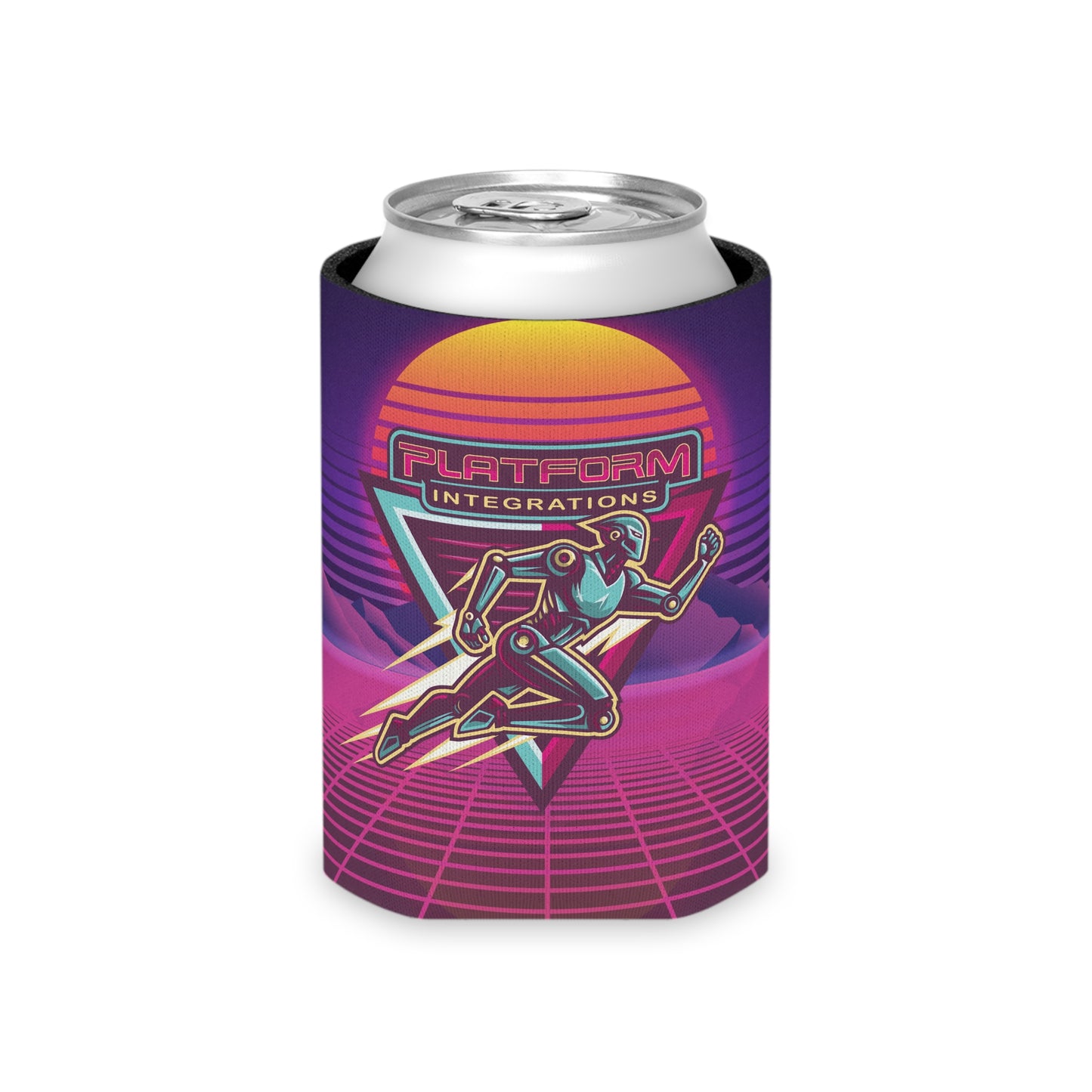 Retro Futuristic Can Cooler - Platform Integrations Design