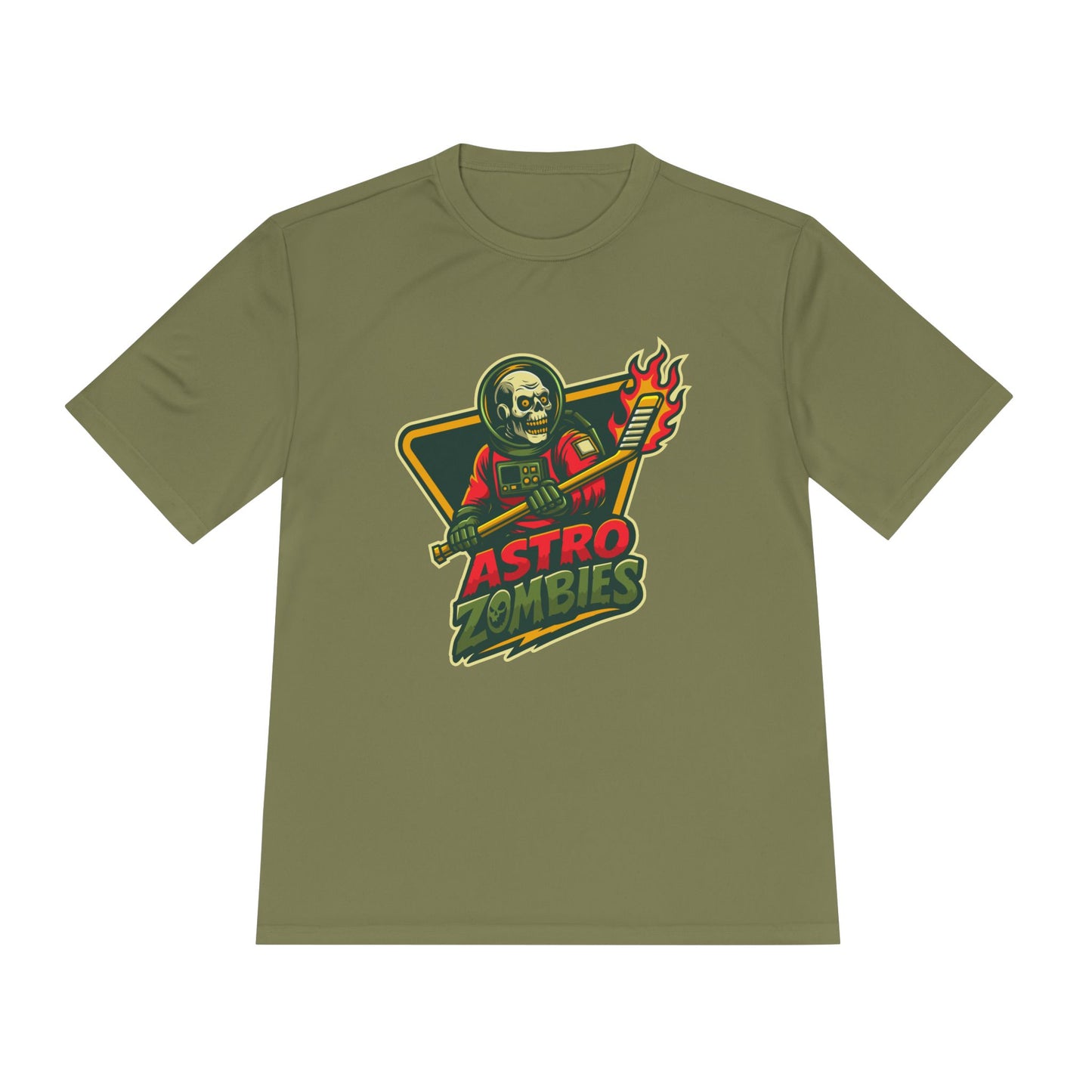Astro Zombies Moisture Wicking Tee  sports Tshirt