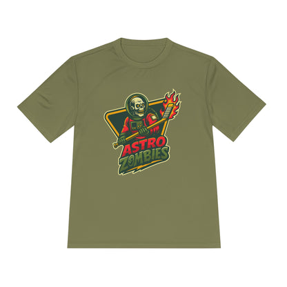 Astro Zombies Moisture Wicking Tee  sports Tshirt