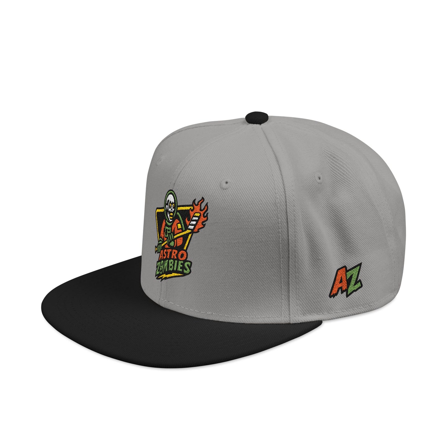 Astro Zombies Snapback Hat, Vintage Style Cap, Embroidered Baseball Hat