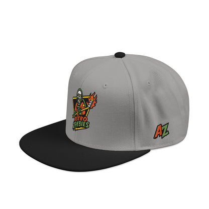 Astro Zombies Snapback Hat, Vintage Style Cap, Embroidered Baseball Hat