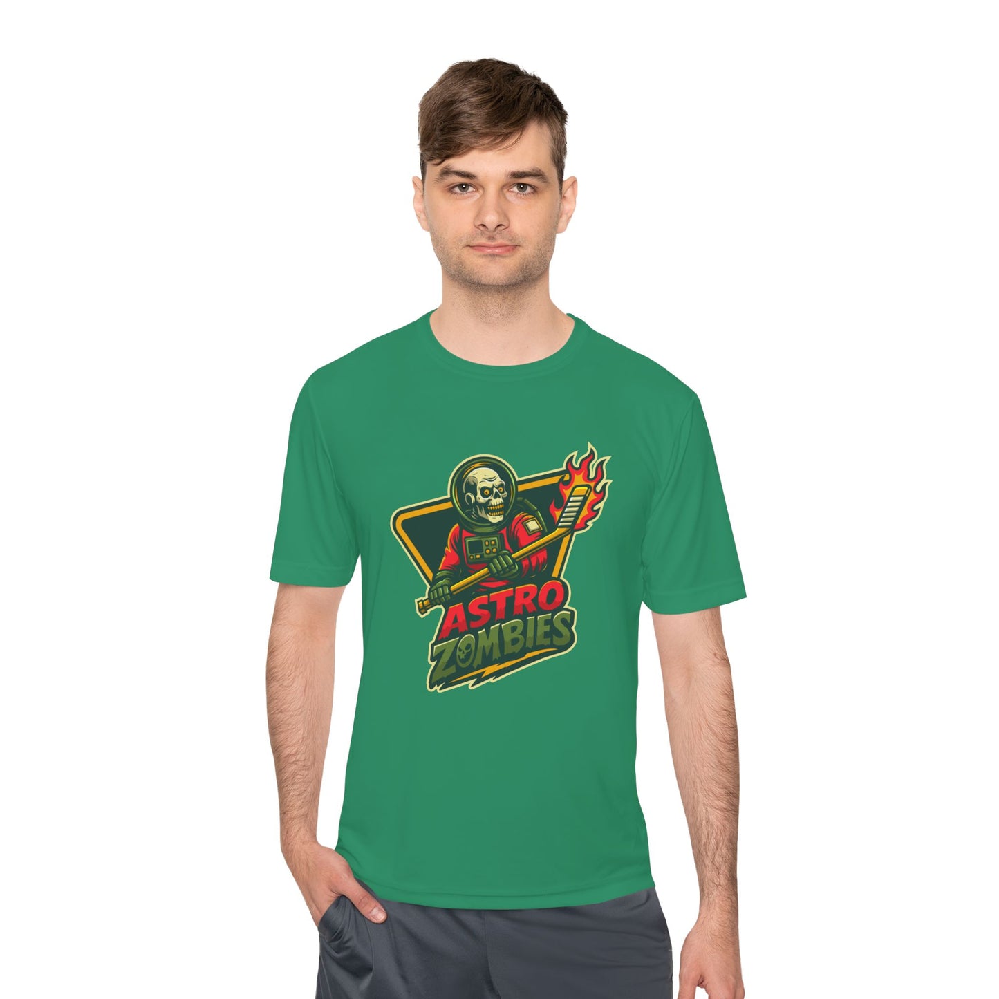 Astro Zombies Moisture Wicking Tee  sports Tshirt