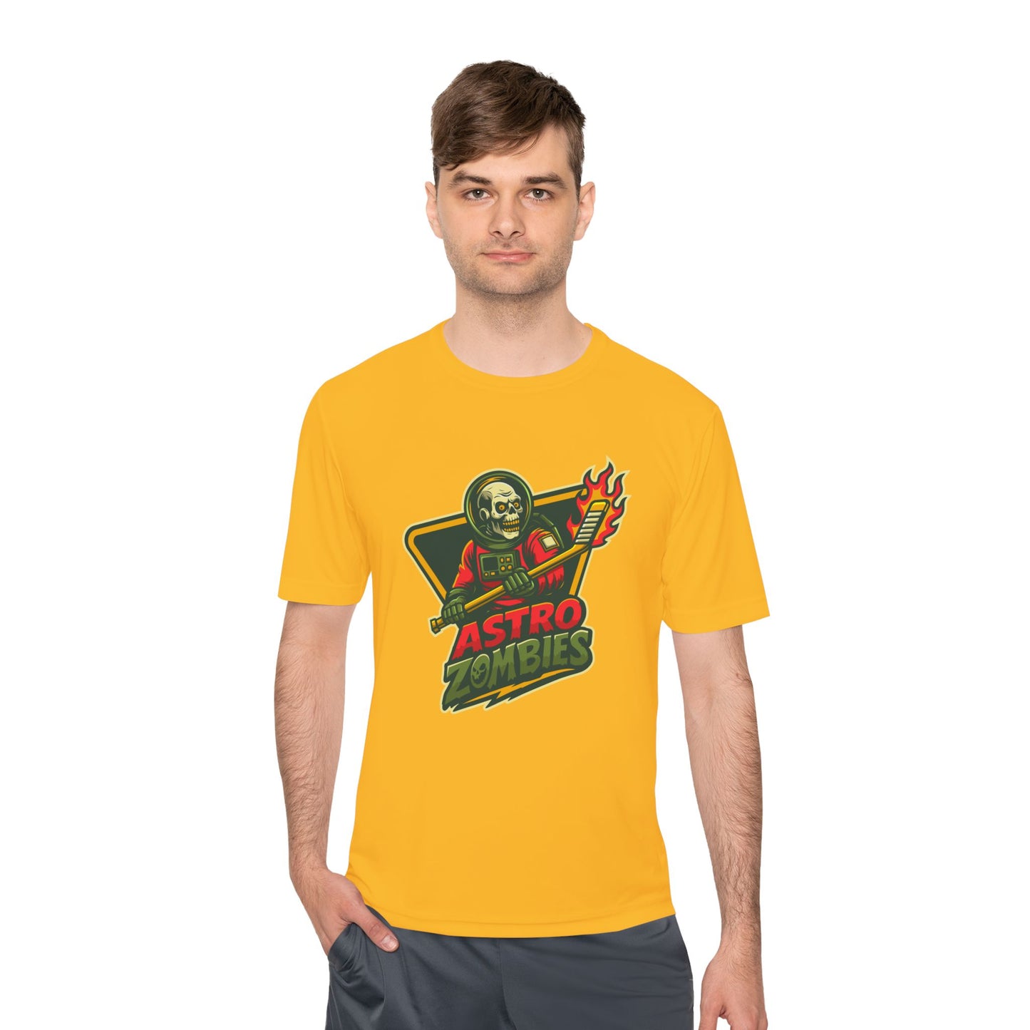 Astro Zombies Moisture Wicking Tee  sports Tshirt