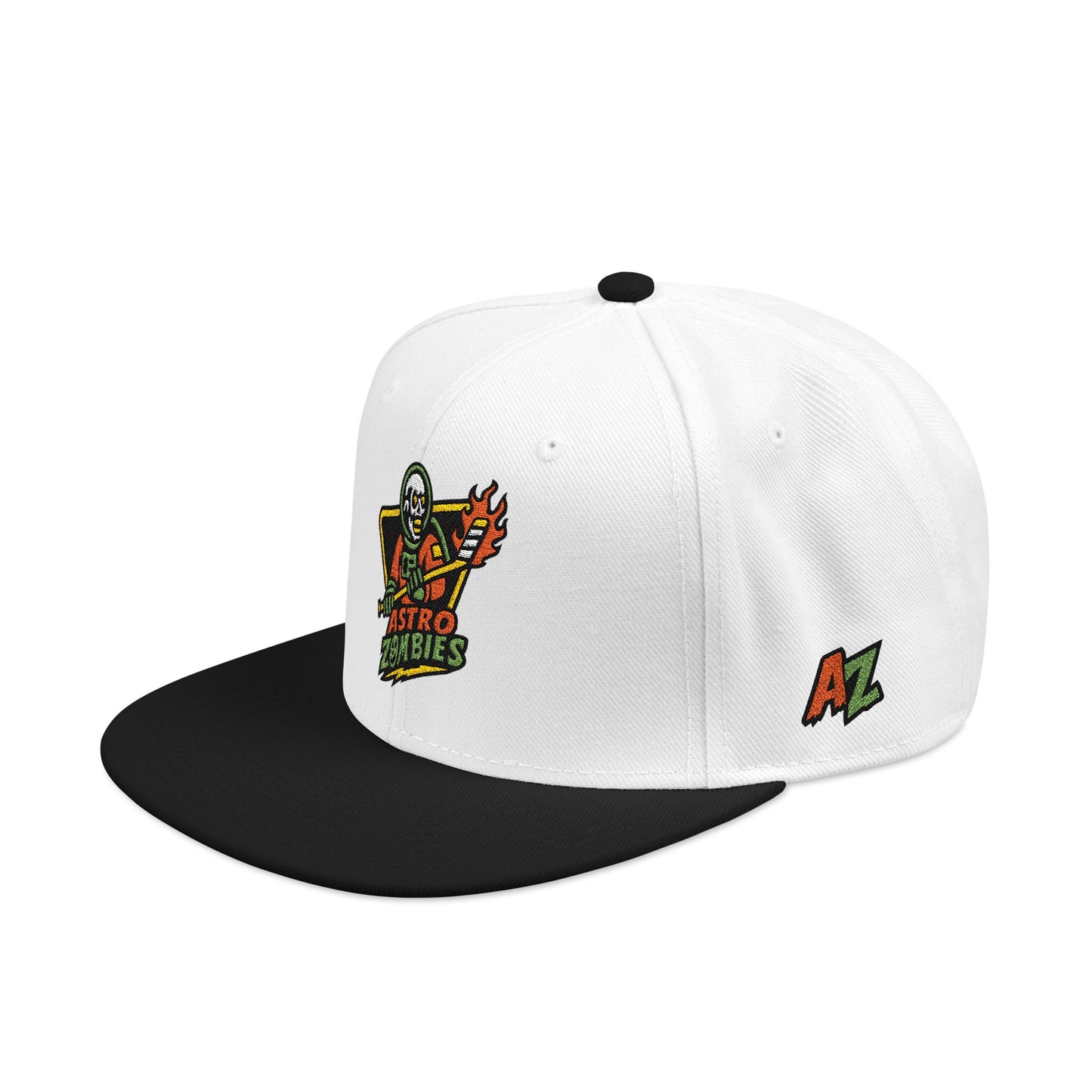 Astro Zombies Snapback Hat, Vintage Style Cap, Embroidered Baseball Hat