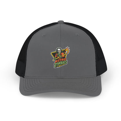 Astro Zombies Embroidered Richardson Snapback Trucker Cap | Retro Cool Style