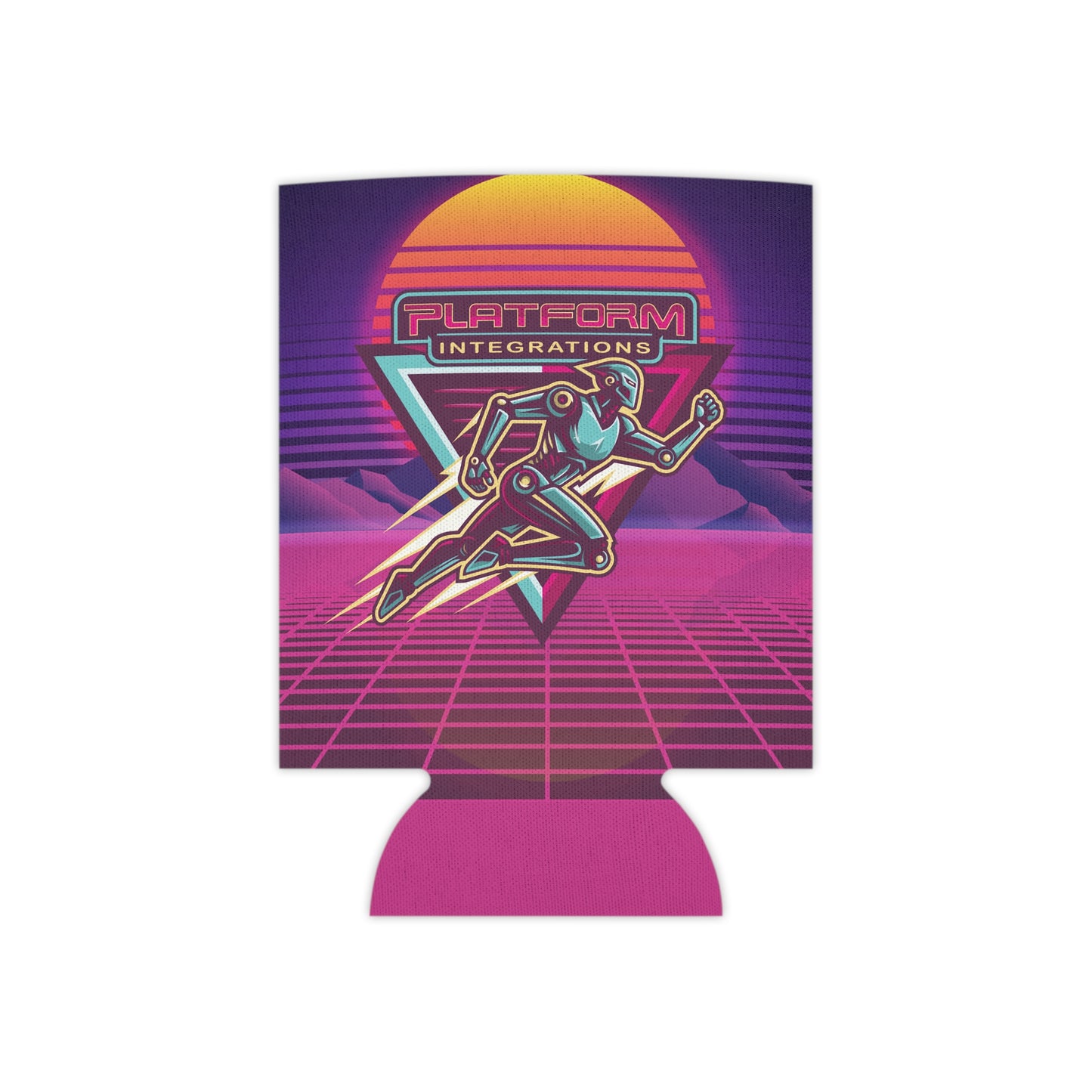 Retro Futuristic Can Cooler - Platform Integrations Design