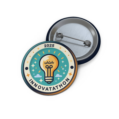 Custom Innovathon Pin Buttons - 2025 Event Badges for Celebrations