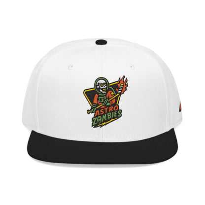 Astro Zombies Snapback Hat, Vintage Style Cap, Embroidered Baseball Hat