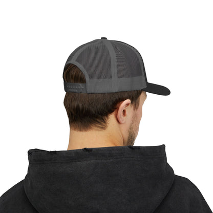 Asro Zombies Snapback Embroiled Trucker Cap | Vintage Style