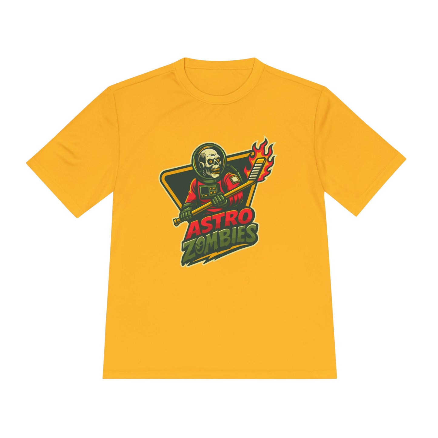 Astro Zombies Moisture Wicking Tee  sports Tshirt