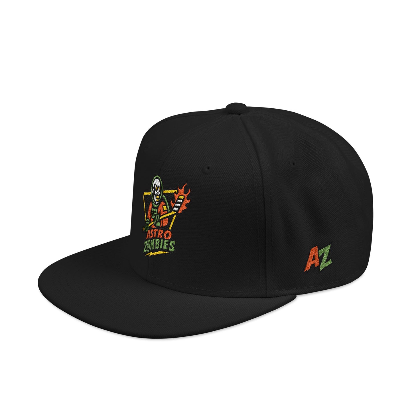Astro Zombies Snapback Hat, Vintage Style Cap, Embroidered Baseball Hat