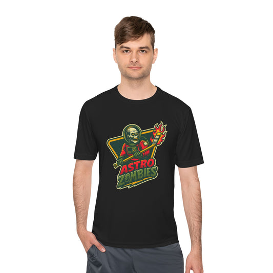 Astro Zombies Moisture Wicking Tee  sports Tshirt