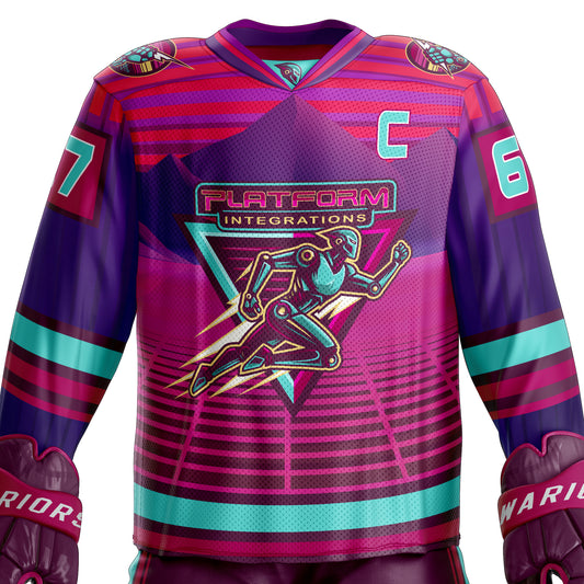 Platform Integrations Custom Hockey Jersey