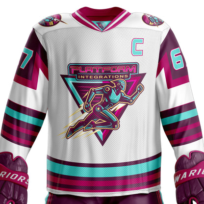 Platform Integrations Custom Hockey Jersey